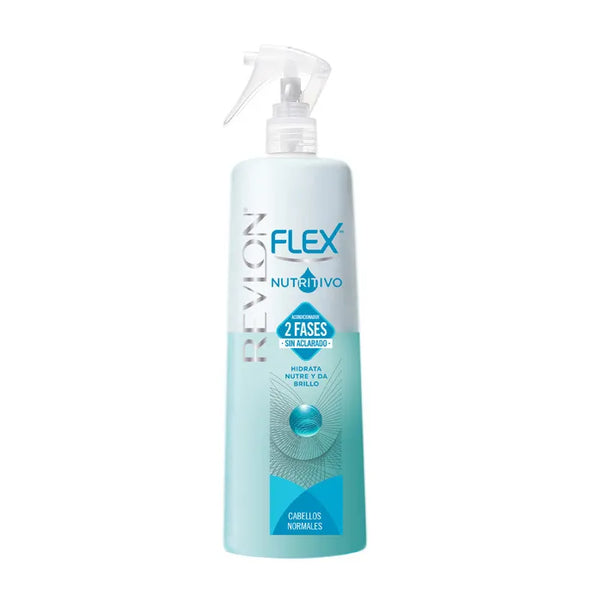 Revlon Flex 2 Phases Après Shampooing Nutritif Sans Rinçage 400ml - REVLON