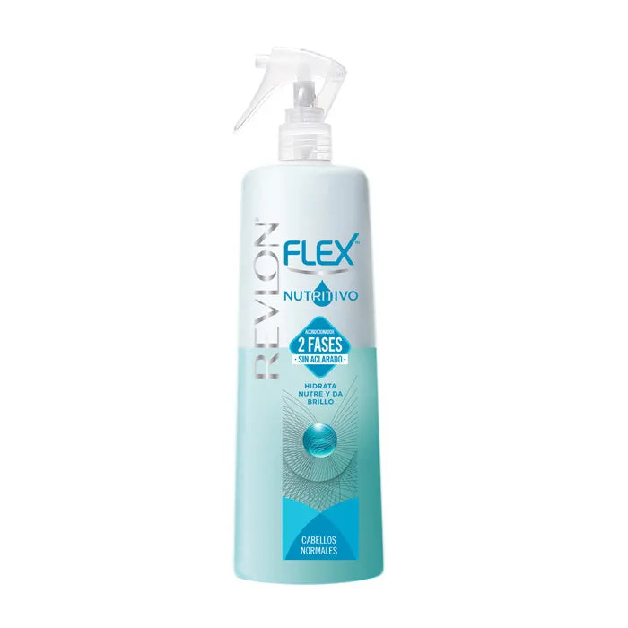 Revlon Flex 2 Phases Après Shampooing Nutritif Sans Rinçage
