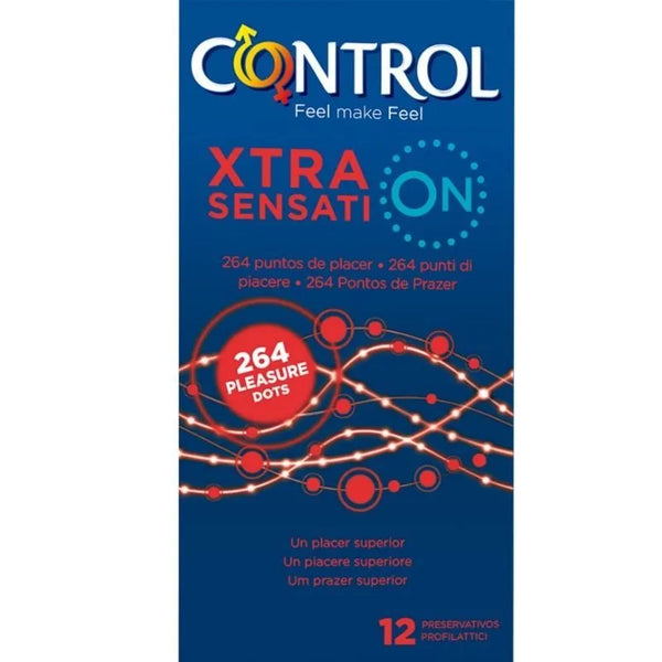 Préservatifs Control Xtra Sensation 12 pièces - CONTROL