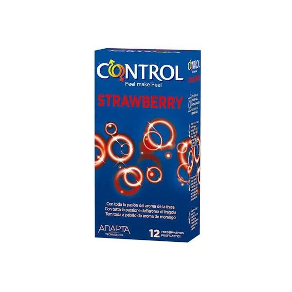 Control Preservativos Strawberry - Batty Beauty