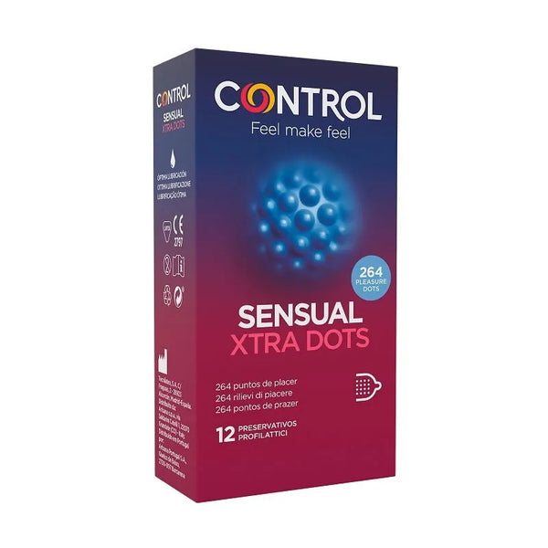 Control Préservatif Xtra Sensation 12 Unités - Batty Beauty