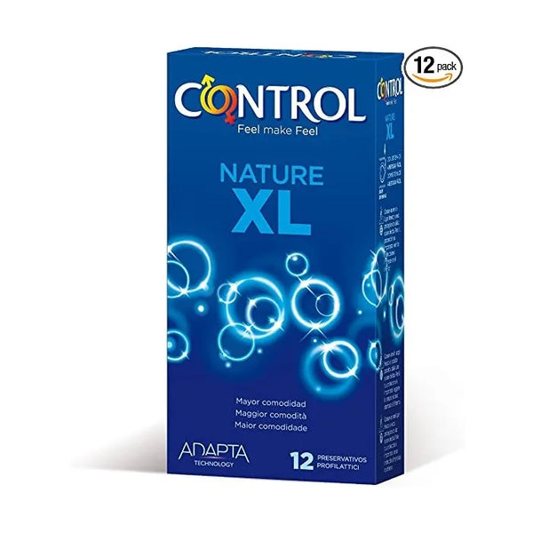 Control Condom Nature XL Pack de 12 - Batty Beauty
