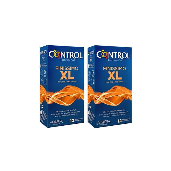 Control Préservatifs Finissimo XL Pack 12+12 Unités - Batty Beauty