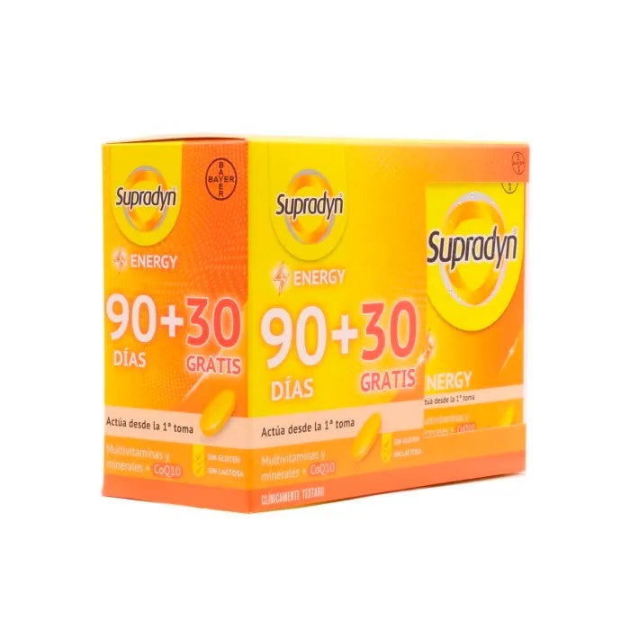 Supradyn Energy 90 Comprimés + Cadeau de 30 Comprimés