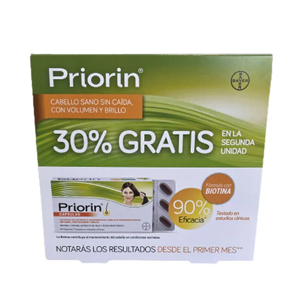 Priorin Capsules 2x60 Unités - Batty Beauty