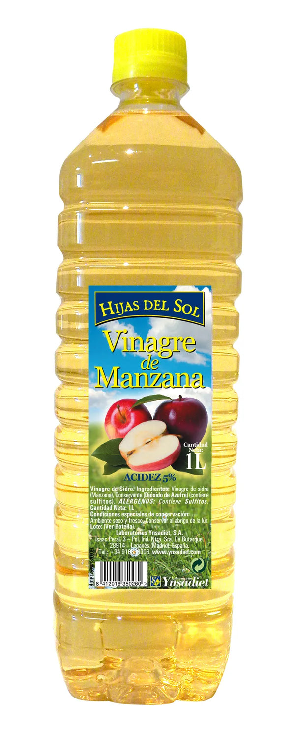 Ynsadiet Vinagre De Manzana 1 Litro - Batty Beauty