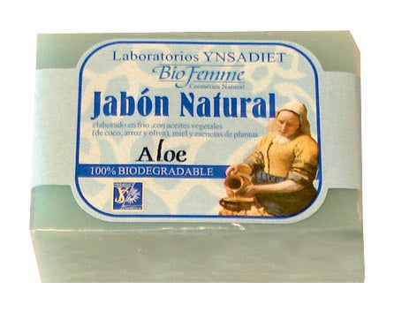 Ynsadiet Jabon Natural Aloe Vera 100g - Batty Beauty