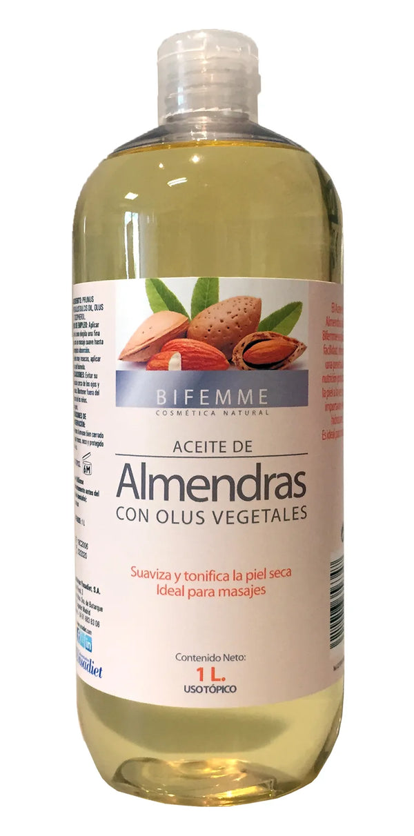 Ynsadiet Aceite Almendras 1 Litro - Batty Beauty