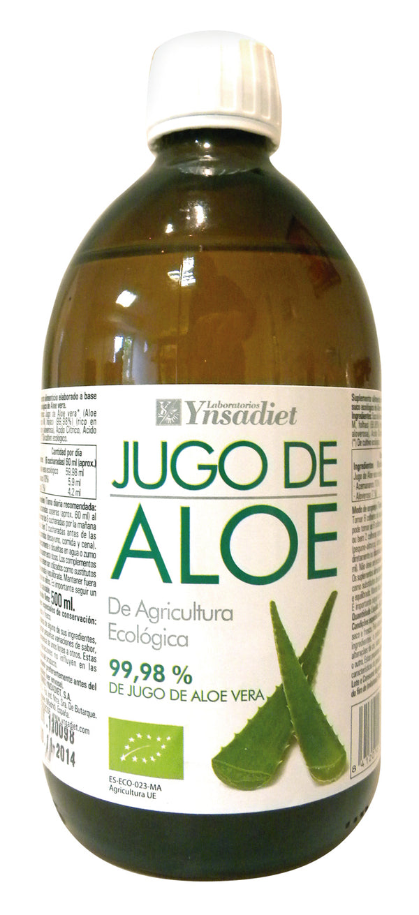 Ynsadiet Jugo Aloe Vera Bio 500ml - Batty Beauty