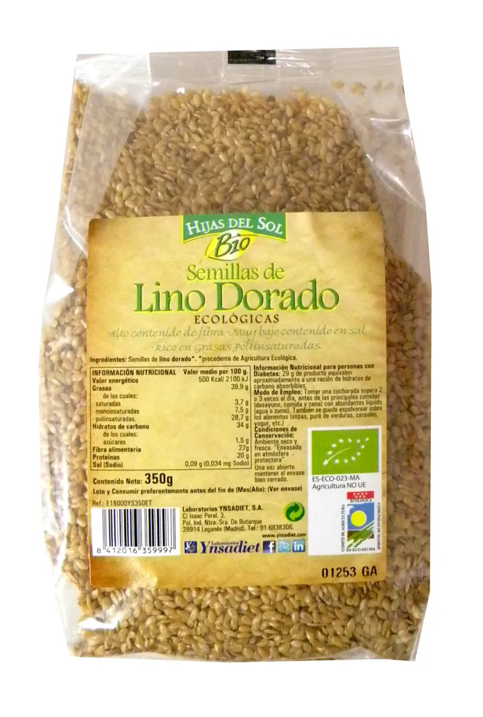 Ynsadiet Semillas De Lino Dorado