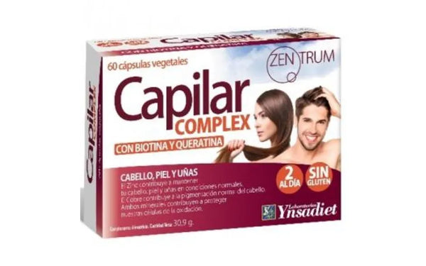 Ynsadiet Capilar Complex Zentrum 60 Vcaps - Batty Beauty