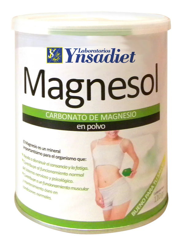 Ynsadiet Magnesol Carbonato De Magnesio 110 Gramos - Batty Beauty