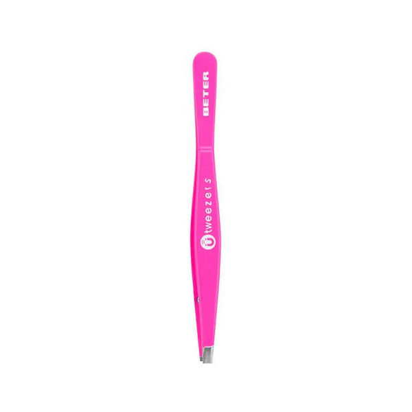 Beter Tweezers Magnetic Straight Tip Pink - Batty Beauty