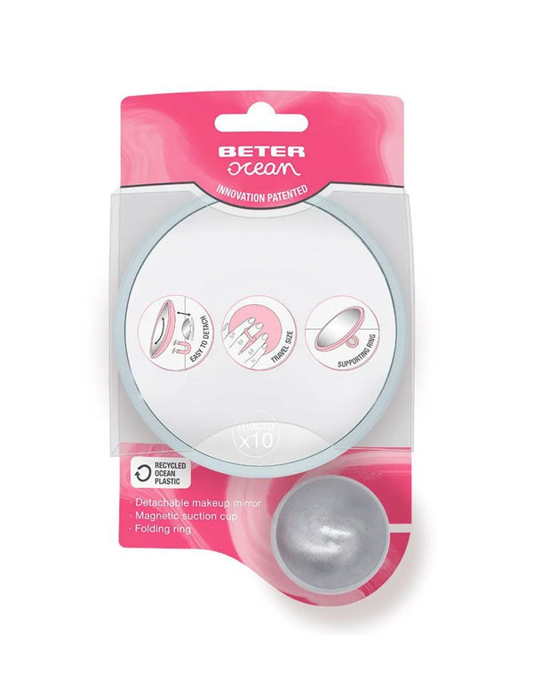 Beter Espejo Ocean Extraíble Con Ventosa Magnética X10 1 U - Batty Beauty