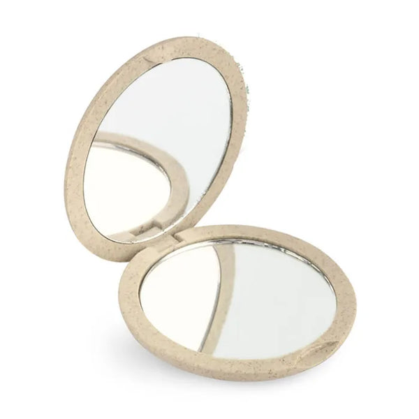 Beter Natural Fiber Double Mirror x4 Magnification Beige - Batty Beauty