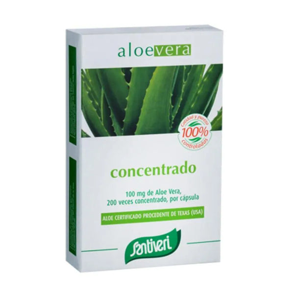 Santiveri Aloe Vera 40 Gélules - Batty Beauty