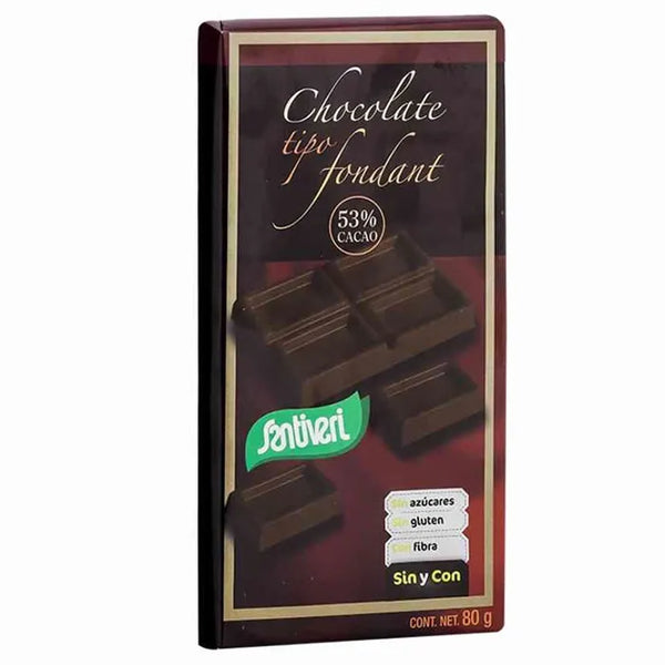 Santiveri Fondant Au Chocolat + Maltitol 80g - Batty Beauty
