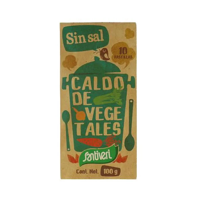 Santiveri Bouillon De Légumes Non Salé 10 Comprimés