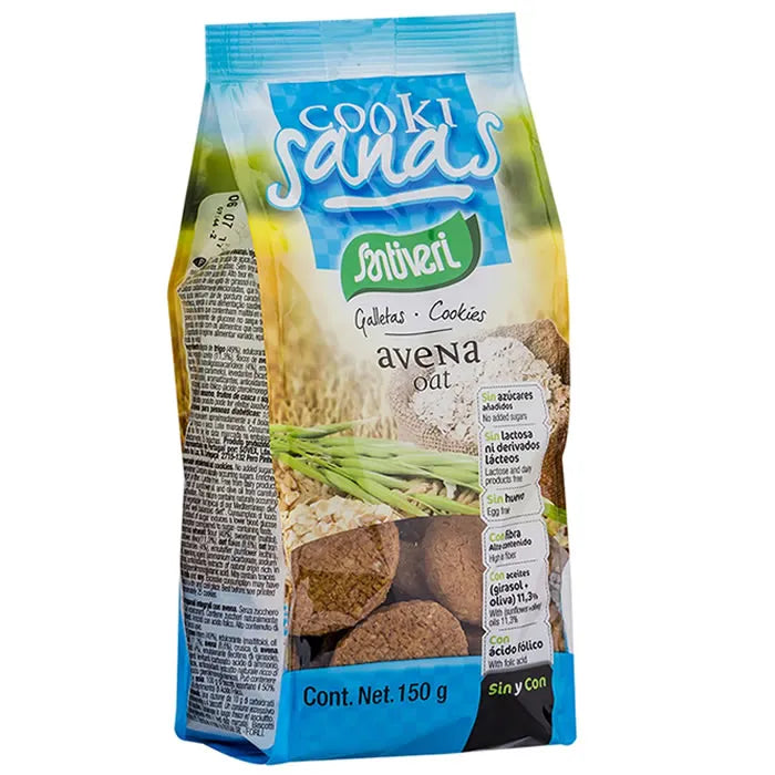 Santiveri Cookisanas Biscuits Aux Flocons D'avoine