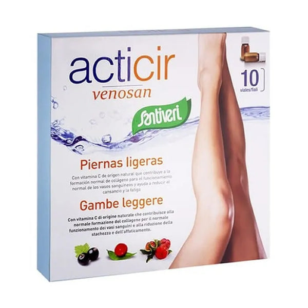 Santiveri Acticir Venosan 10 Ampoules - Batty Beauty