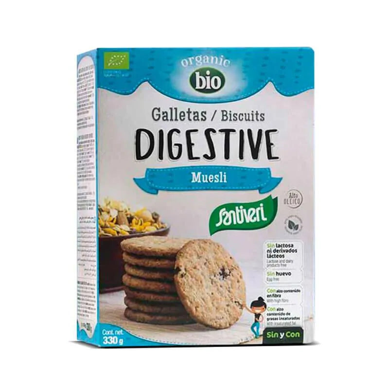 Santiveri Muesli Digestif Bio Biscuits