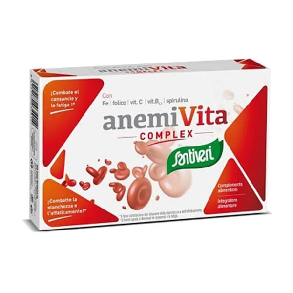 Santiveri Anemivita Complex Fer 40 Gélules - Batty Beauty