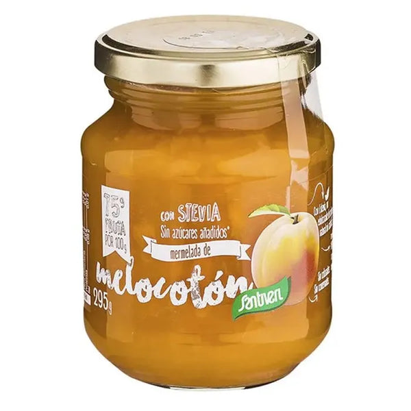 Santiveri Confiture De Pêche À La Stevia 295g - Batty Beauty