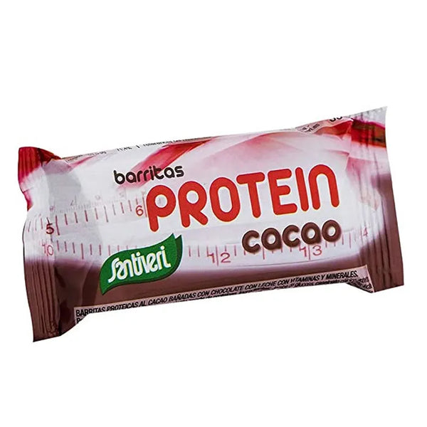 Santiveri Barres protéinées Santiveri Cacao 16 unités - Batty Beauty