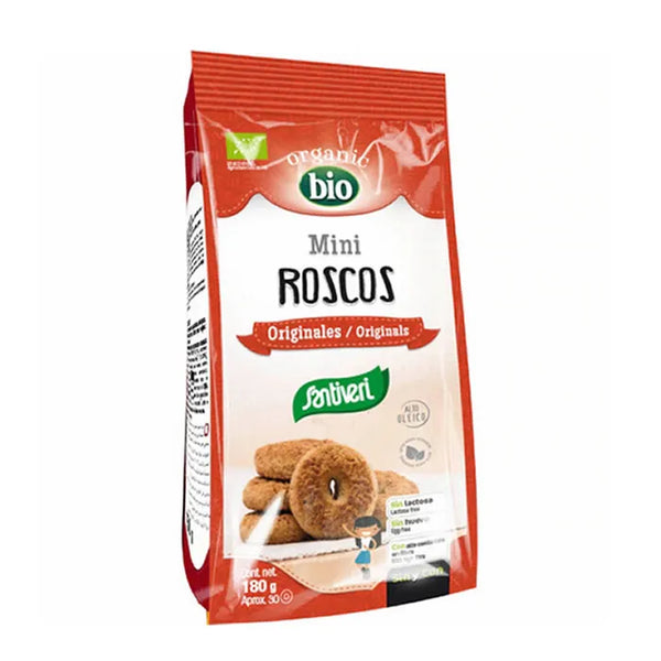 Santiveri Mini Beignets Originaux Bio 180g - Batty Beauty