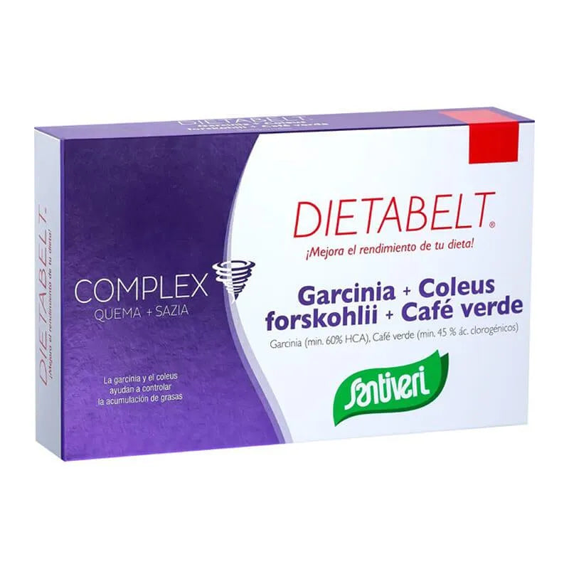 Santiveri Complexe Santiveri Dietabelt Garcinia + Coleus + Café Vert 48 Comprimés