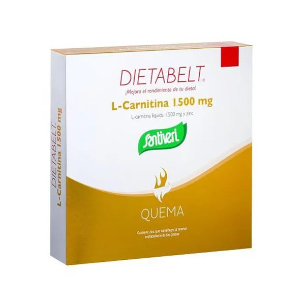 Santiveri Dietabelt L-Carnitine Burn 10 Ampoules - Batty Beauty