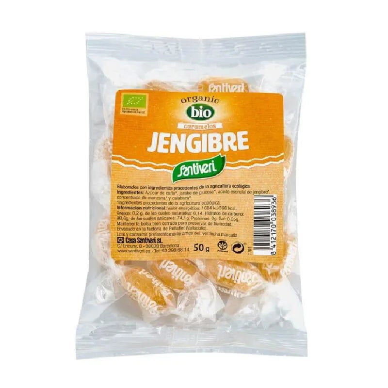 Santiveri Caramel Au Gingembre En Sachet