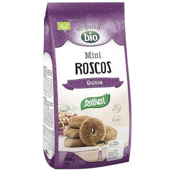 Santiveri Mini beignets Au Quinoa Bio 150g - Batty Beauty