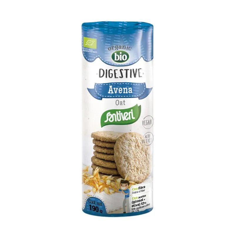 Santiveri Biscuit Digestif Aux Flocons D'avoine Bio