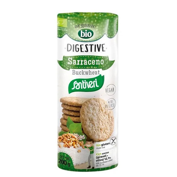 Santiveri Biscuits Digestifs Au Sarrasin 200g - Batty Beauty