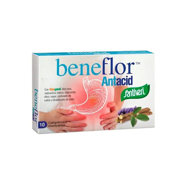 Santiveri Beneflor Antacid 10 Comprimés - Batty Beauty