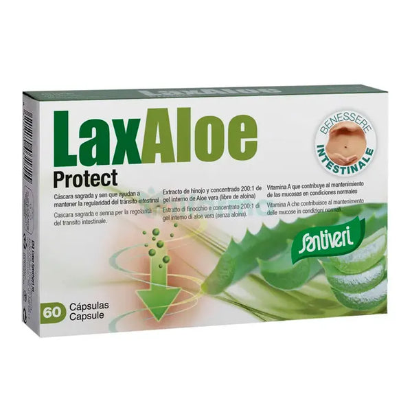 Santiveri Laxaloe Protect 60 Capsules - Batty Beauty