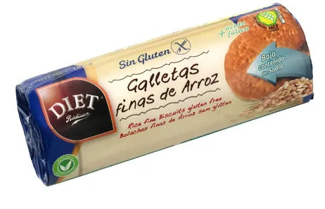 Diet Radisson Galletas Finas Arroz Sin Gluten 180g - Batty Beauty