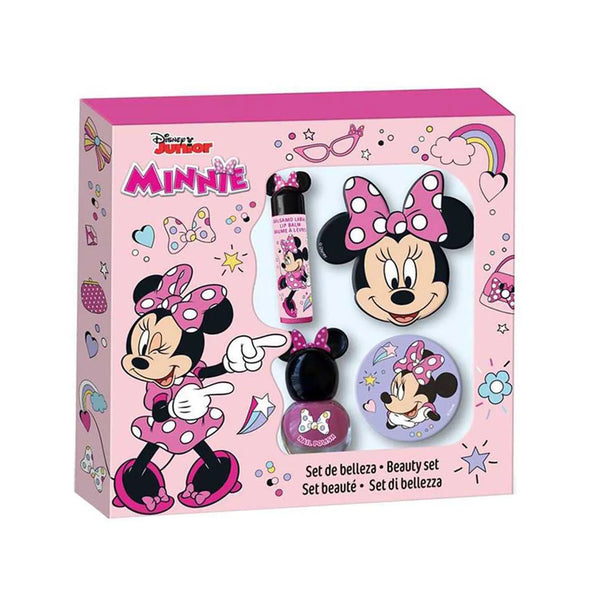 Cartoon Minnie Belleza Maquillaje Estuche 4 Piezas - Batty Beauty
