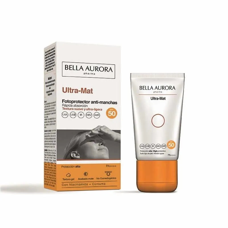 Bella Aurora Ultra-Mat Crème Solaire Anti-Imperfections Spf50