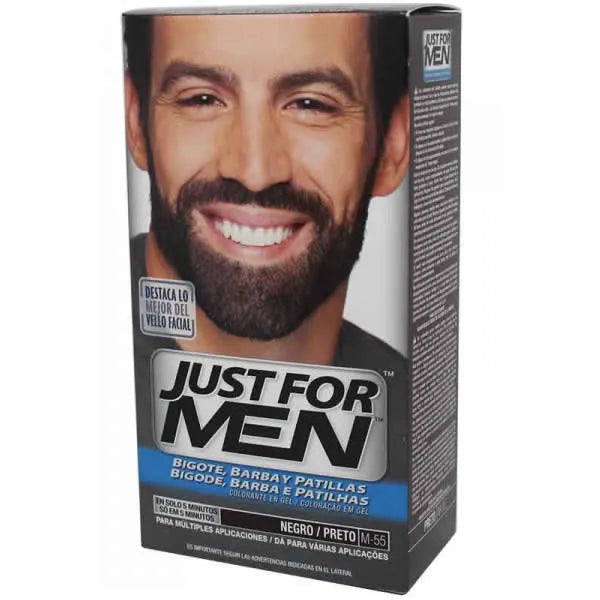 Just For Men Moustache Et Barbe Noir