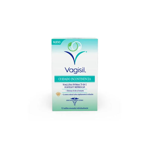 Vagisil Incontinence Care Intimate Wipes 12 Units - Batty Beauty