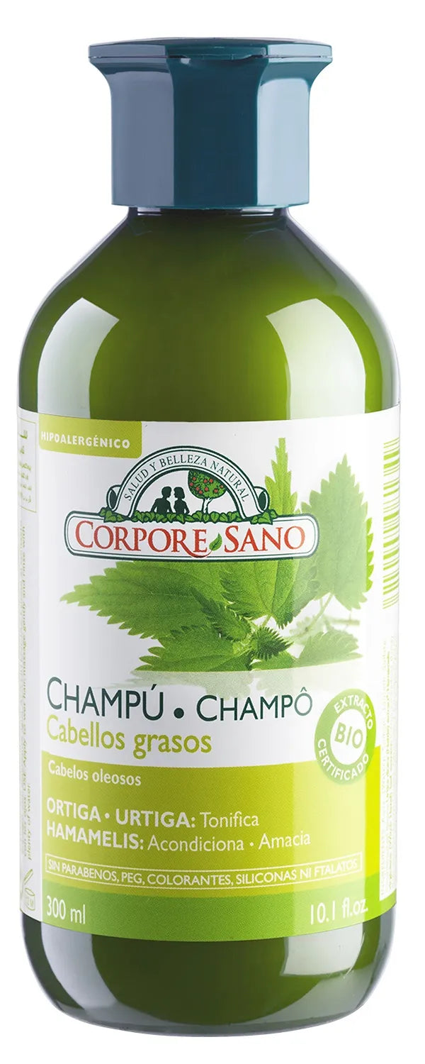 Corpore Champu Cabellos Grasos Bio 300ml - Batty Beauty
