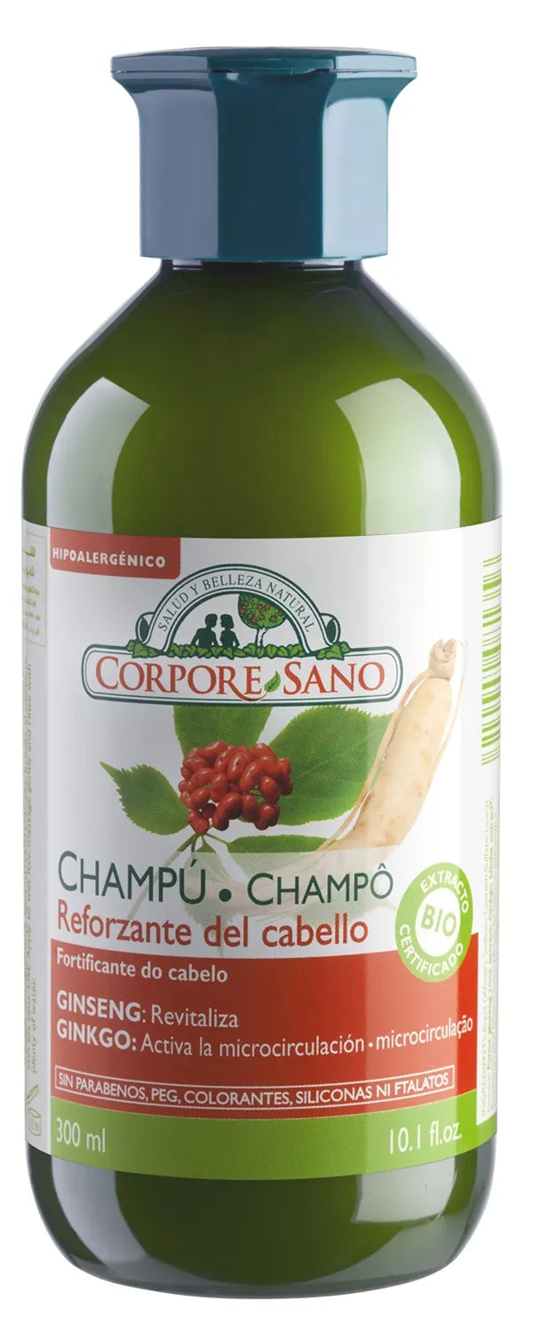 Corpore Champu Reforzan Cabello Bio 300ml - Batty Beauty