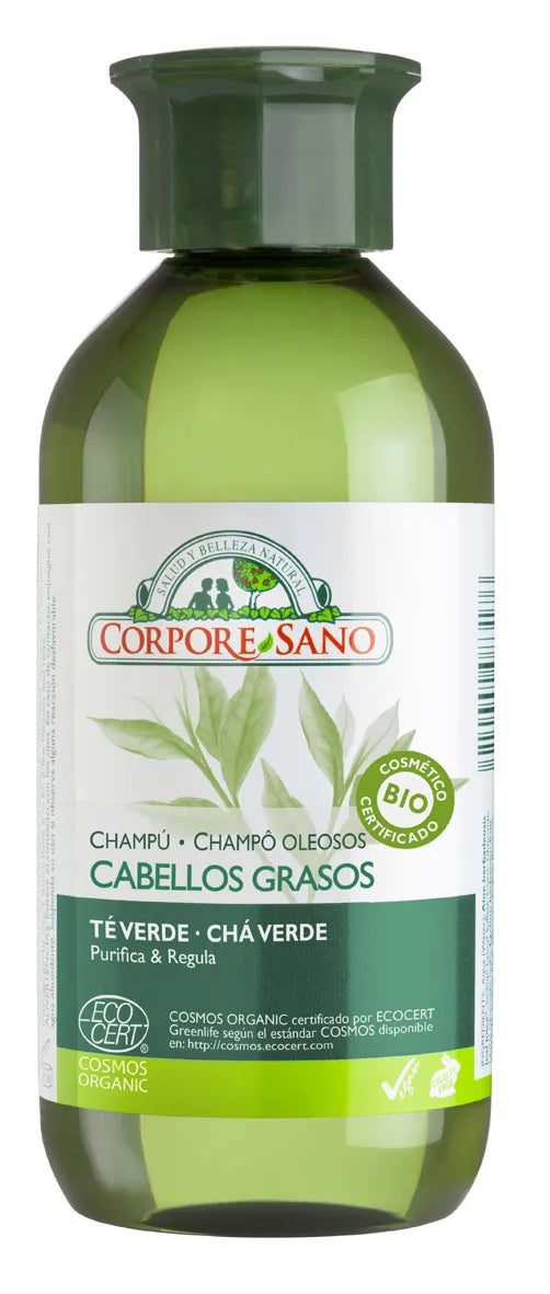 Corpore Champu Cabellos Grasos Cosmos Organic 300ml - Batty Beauty