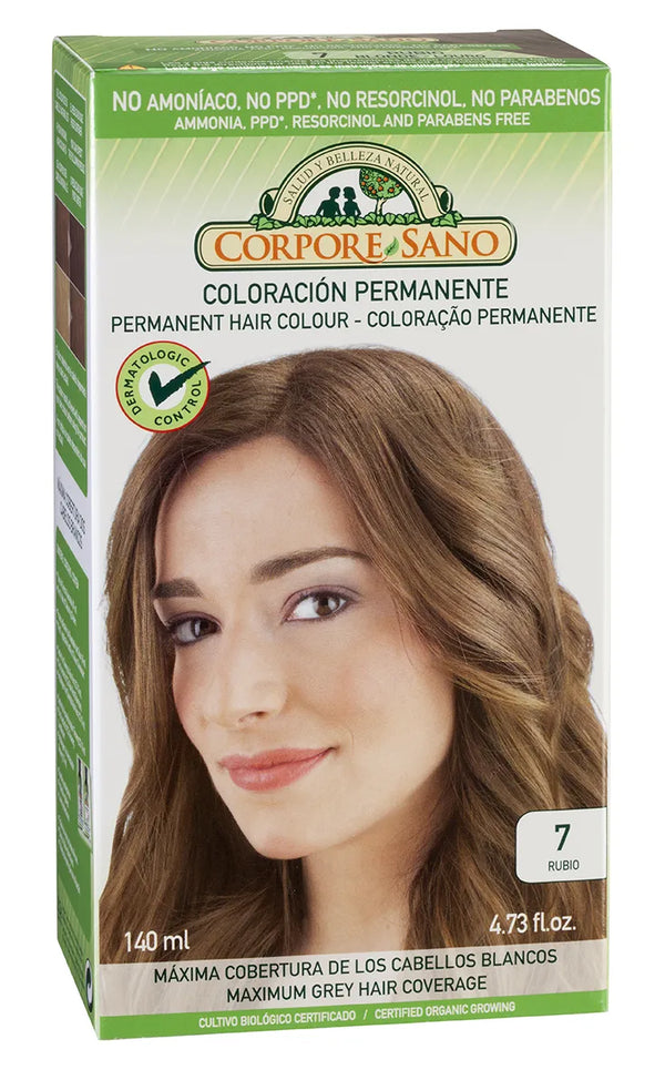 Corpore Tinte 7 Rubio Bio 140ml - Batty Beauty