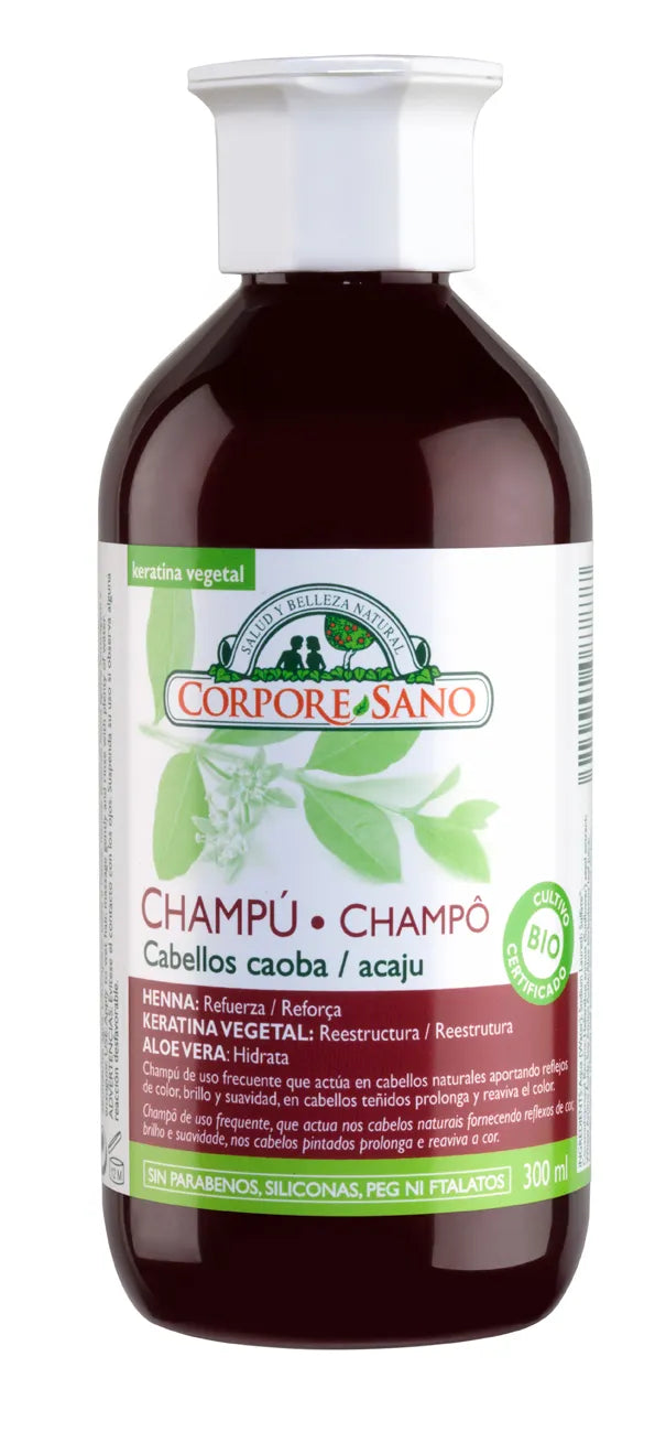 Corpore Champu Henna Cabellos Caoba Sandalo