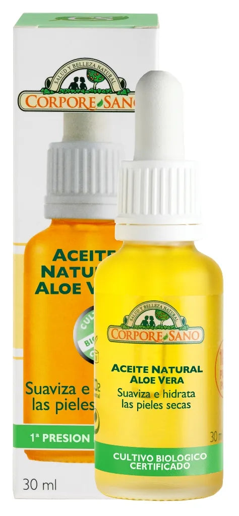 Corpore Aceite Natural Aloe Vera Bio 30ml - Batty Beauty