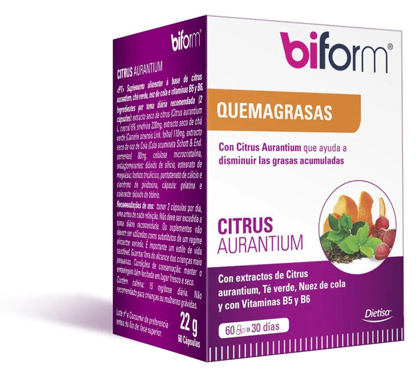 Biform Citrus Aurantium 60 Caps - Batty Beauty
