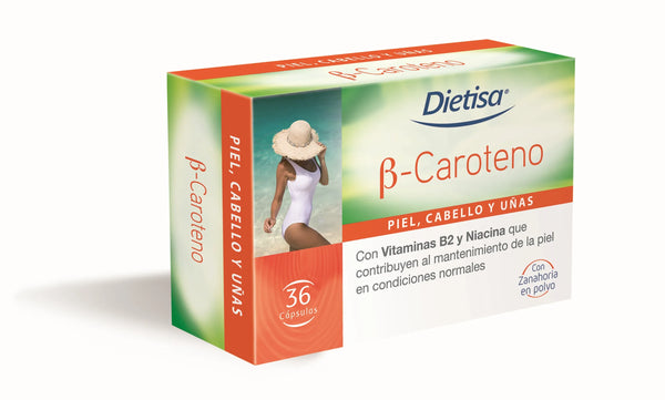 Dietisa B Caroteno 36 Caps - Batty Beauty